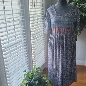 Floral Patterned Dress